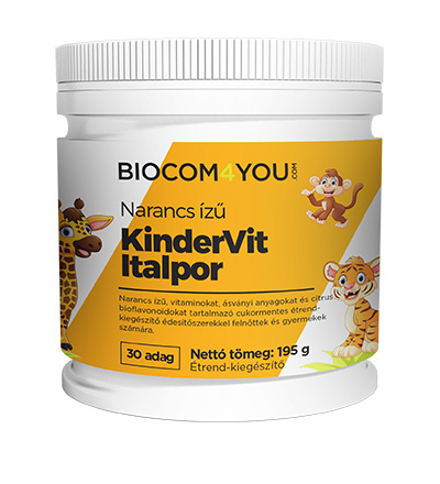 KinderVit Italpor Narancs ízű 