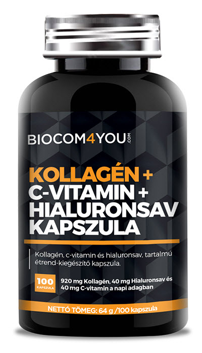 Kollagén+C-Vitamin+Hialuronsav Kapszula