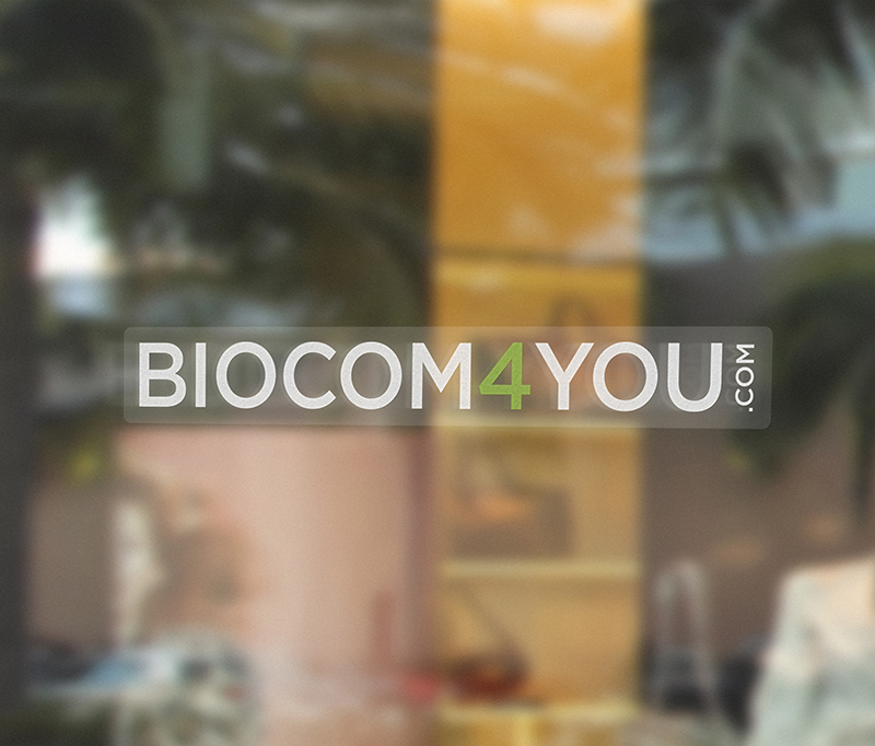 Biocom4you Matrica Fehér 350x48 mm