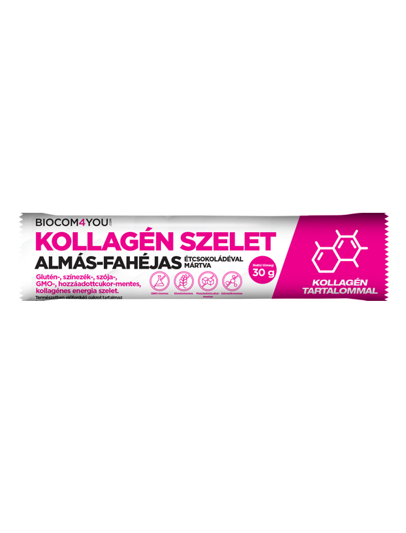 Kollagén Szelet Almás- Fahéjas ízű