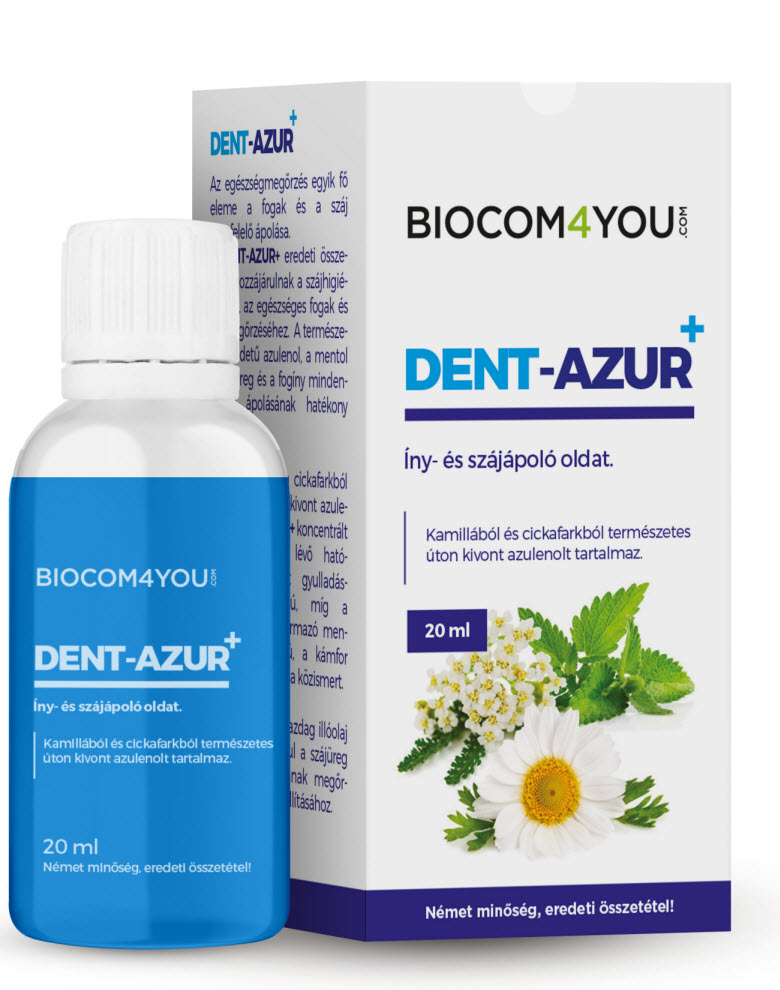 Dent-Azur+ Íny- és Szájápoló Oldat