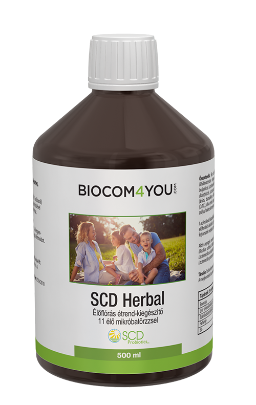 SCD Herbal - Probiotikus ital 500 ml