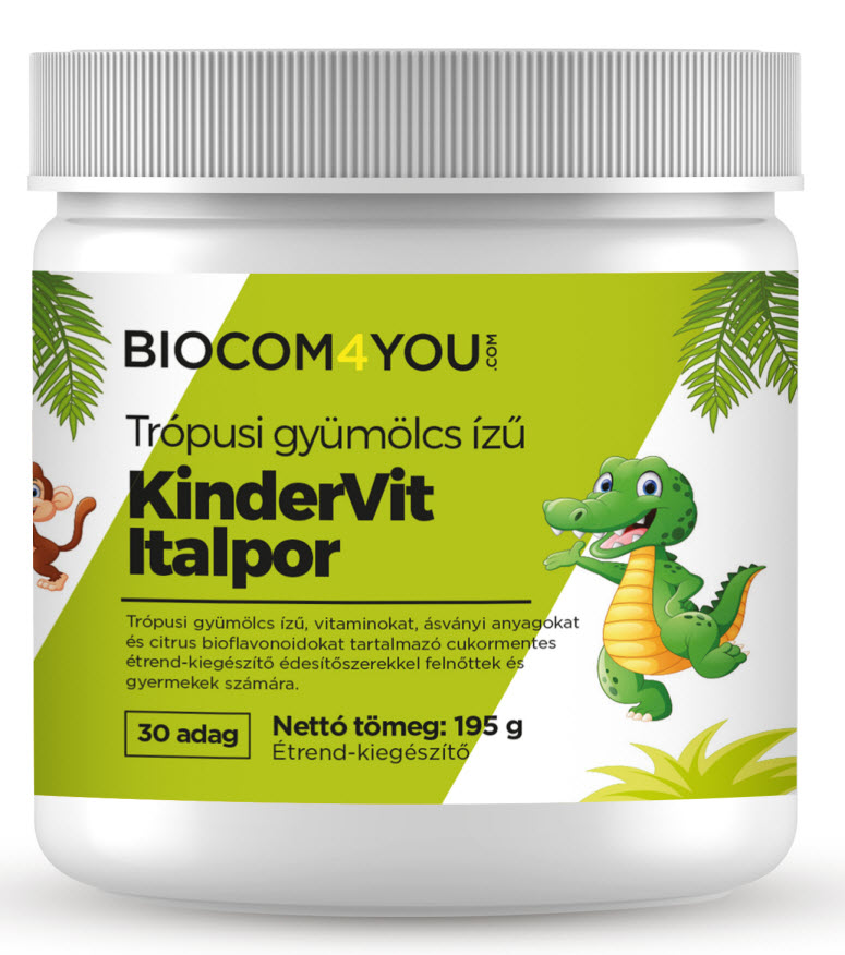 KinderVit Italpor Trópusi gyümölcs ízű