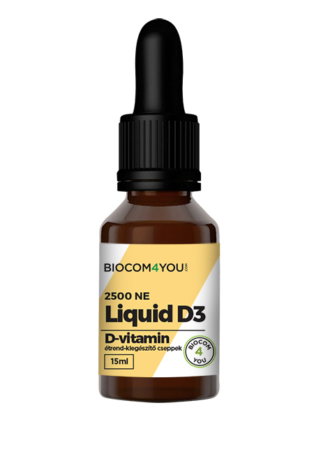 Liquid D3 D-vitamin csepp 2500NE